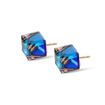 Auksuoti auskarai su Swarovski kristalais