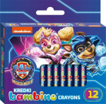 Bambino "&scaron;unyčių Patrulis" kreidelės, 12 spalvų
