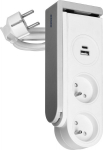 Prailginimo laidas su Usb-c ir Usb-a, tvirtinamas prie stalo