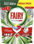 Fairy Platinum Plus automatinių indaplovių kapsulės, 38 vnt