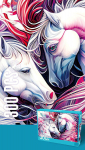 Dėlionė Jigsaw Puzzle Mystical Horses, 300 det