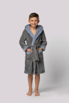 Vaiki&scaron;kas chalatas ENVIE Delfino (Blue/Grey)