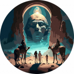 Tapyba pagal skaičius - Egipto sfinksas 40 cm - Jūsų hobis