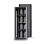 Įrankių rinkinys 25 dalių &ndash; Magnetinis tvirtinimas, CR-V plienas, Svoris 176 g, Dėklo matmenys 157x67x17 mm