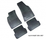 Guminiai kilimėliai AUDI A4 - B6/7 type 8E/8F 2000-2007 /4pc, 0729