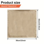 Stiklo pluo&scaron;to BBQ apsauginis kilimėlis, 56cm/22*60cm/23,6