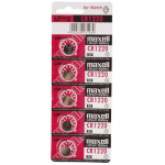 "maxell cr1220" 5 vnt.