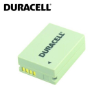Akumuliatorius Duracell baterija, analogas Canon NB-10L, Samsung BP1130, 820mAh