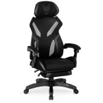 Žaidimų fotelis sukamasis Mebel Elite MAXIMO Juodas