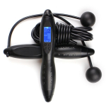 Jumping ropes,Jump Rope, Jumping Rope with Counter for Fitness , Adjustable ，Workout Training for Adults,Kids,black