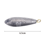 Fishing weights,6Pcs New Fishing Weights Sinkers Waterdrop Shape Casting Fishing Tackle (30g),