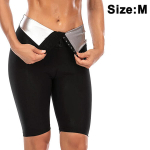 Other fitness products,Sauna Shapewear | High-Waisted Workout Suit for Weight Loss & Fitness Gym Sessions,M-Style:Five-point pants style;