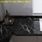 Marmuro Ra&scaron;to Lipni Tapetų Plėvelė, 354,33 colio * 15,75 colio (900 cm * 40 cm)