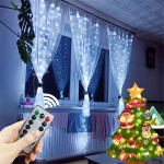 Dekoratyvinės USB girliandos lemputės, Baltas