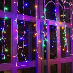 USB varomi LED varveklio girliandos liniuotai, Daugiaspalvis