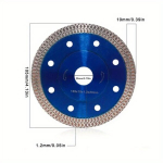 Ypač plonas deimantinis plytelių pjaustymo diskas (125mm/115mm/100mm).,  D105 mm