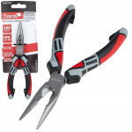 Ilgos tiesios kombinuotos replės 160mm Crv plienas