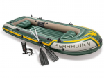 Pripučiamas pontonas, Seahawk 4 Set, 351 x 145 x 48 cm, INTEX