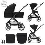 Universalus vežimėlis Lorelli Venice 2in1, Black