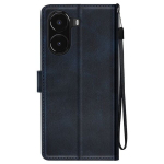 I&scaron;maniojo telefono dėklas - Xiaomi - Poco X7 Pro - Dirbtinė oda - Naktinė mėlyna - Vaizdo palaikymas