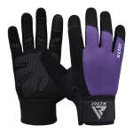 Treniruočių pir&scaron;tinės RDX W1F, juodos/violetinės