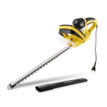 POWERPLUS POWXG2007 elektrinė gyvatvorių žirklės - 525 mm peilis, 550 W, 16 mm atstumas