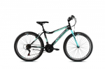 Kalnų dviratis Capriolo Diavolo DX 26" juodas/mėlynas