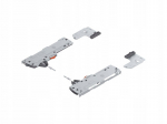 Blum Tip-on Blumotion Legrabox/movento L3 5-40kg, 350-750 mm, tamsiai pilka