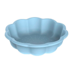 Plastikinė smėlio dėžė Gėlė, 76 cm, mėlyna