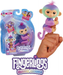 Fingerlings Magic Moods Norah - Romy užsikabink ant pir&scaron;to - jo &scaron;irdis &scaron;viečia priklausomai nuo tavo nuotaikos - bendrauja 70 tonų ir reakcijų - baterijos įtrauktos - interaktyvus žaislas - nuo 5 metų