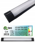 Led ap&scaron;vietimo lempa 45w 150cm 3600lm 4000k juoda