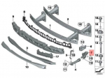 Bmw Priekinis Kairys Adapteris 1 E88 E82 3 E92 E93 Originalus 51117294935