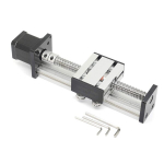 Befenybay 100 mm eigos ilgio linijinis kreipiamasis bėgis su sfu1605 rutuliniu sraigtu ir nema17 žingsniniu varikliu, skirtas "pasidaryk pats" cnc frezavimo staklių x y z linijinio stalo pavaros dalims