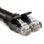 Kabelis Cat5E UTP, 25m, juodas