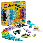 LEGO&reg; Classic &Scaron;auni kūrybi&scaron;ka dėžutė, kaladėlės 11043