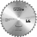 G&uuml;de 54986 medžio pjovimo diskas hm 305 x 25.4 x 40z (karbido diskas - 305 x 25 mm su 4 x 40 dantų)