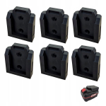 6x Sdtech akumuliatoriaus laikiklis Parkside Lidl 18v 20v