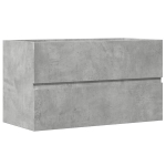 Spintelė praustuvui, betono pilkos spalvos, 90x38,5x45cm, MDP CFE375189