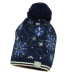 Huppa Vaikų kepurė FLAKE 2, navy pattern