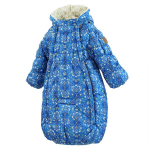 Huppa Žieminis vokelis kūdikiams ZIPPY, blue pattern, 68