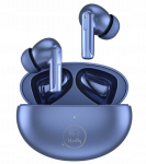Bevielės ausinės Heelly Daily PRO, Bluetooth 5.3, ANC/ENC triuk&scaron;mo slopinimas, TWS, žaidimų režimas, mėlynos