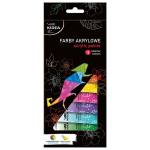 Akriliniai dažai 12x12ml KIDEA - DERFORM