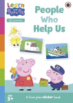 Mokykitės su Peppa: Žmonės, kurie mums padeda Lipdukų knygelė
