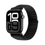 &bdquo;Dux Ducis Apple Watch 38 / 40 / 41 / 42MM YE&ldquo; nailono pintas rie&scaron;o dirželis, juodas