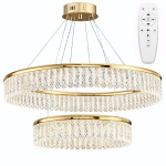 Pakabinamas Lubinis &Scaron;viestuvas Toolight App1750-Cp Led Gold 60X60X4CM