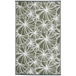 Lauko kilimas Esschert design, 241x152 cm, su gėlėmis
