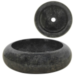 Praustuvas 400x120, juodas
