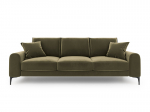 Keturvietė sofa Mazzini Sofas Madara, žalia