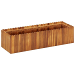 Sodo lovelis, 100x30x25 cm, akacijos masyvas, auk&scaron;tas,
