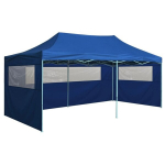 Pop-up sulankstoma palapinė su 4 sienomis, 3x6 m, plienas,